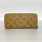Louis Vuitton Wallet Monogram Reverse Portefeuille Clemence Brown — view 5