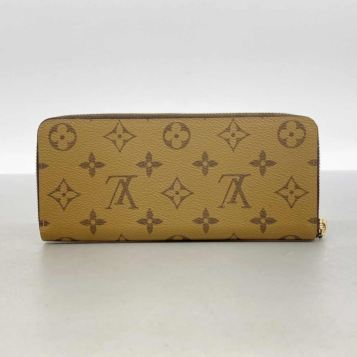 Louis Vuitton Wallet Monogram Reverse Portefeuille Clemence Brown — view 5