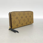 Louis Vuitton Wallet Monogram Reverse Portefeuille Clemence Brown — view 2