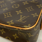 Louis Vuitton Shoulder Bag Monogram Viva-Cite MM Brown — view 8