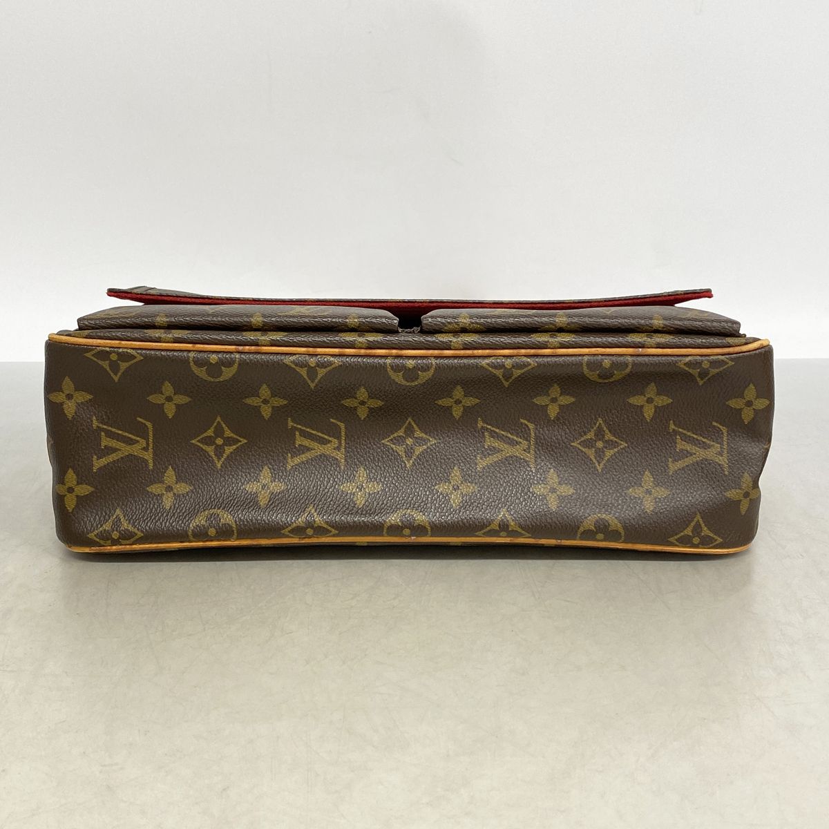 Louis Vuitton Shoulder Bag Monogram Viva-Cite MM Brown — view 3