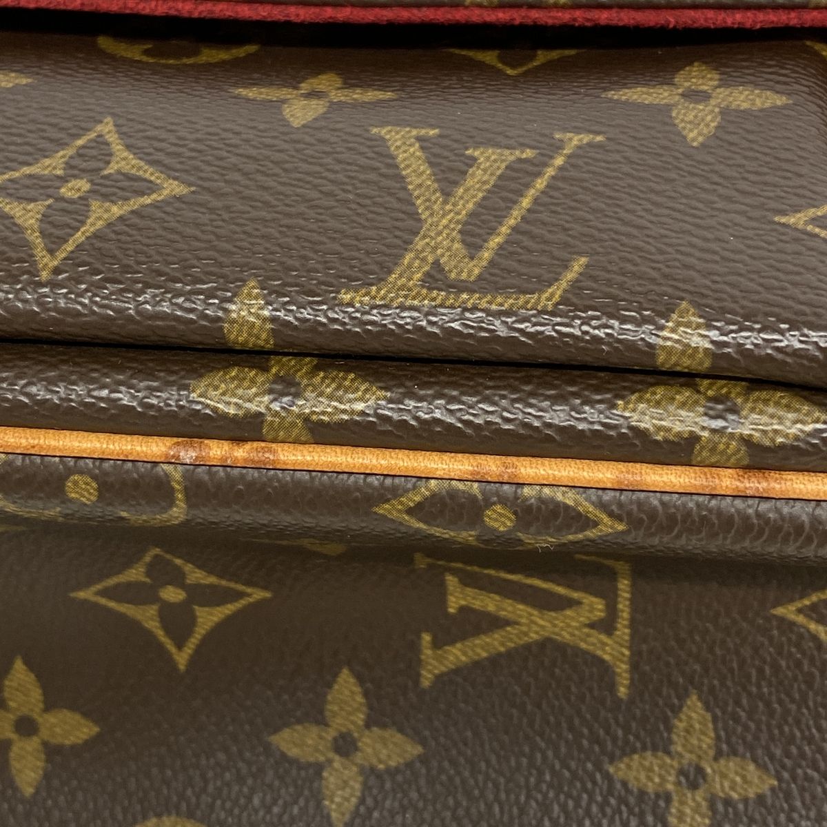 Louis Vuitton Shoulder Bag Monogram Viva-Cite MM Brown — view 7