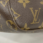 Louis Vuitton Shoulder Bag Monogram Looping MM Brown — view 8