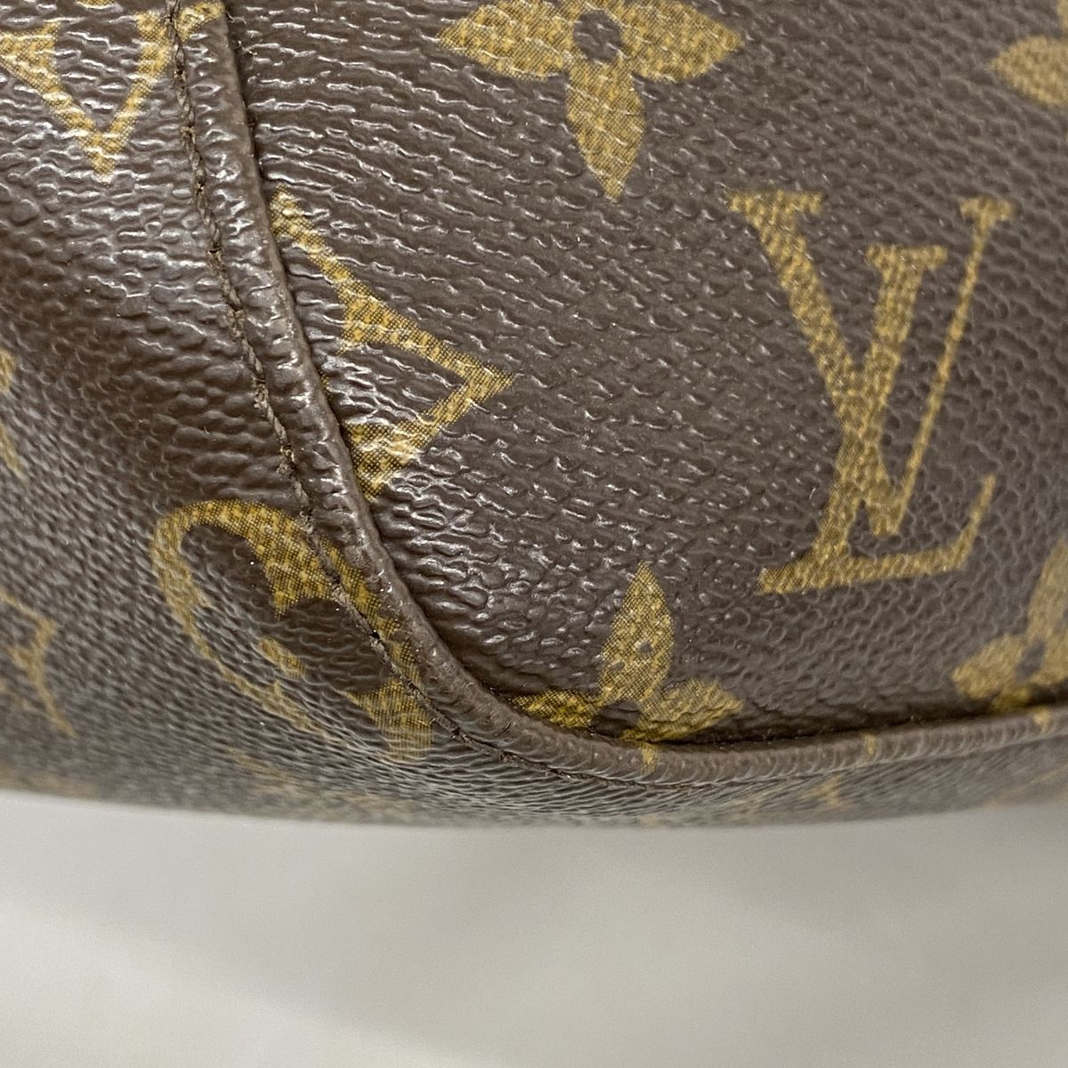 Louis Vuitton Shoulder Bag Monogram Looping MM Brown — view 8