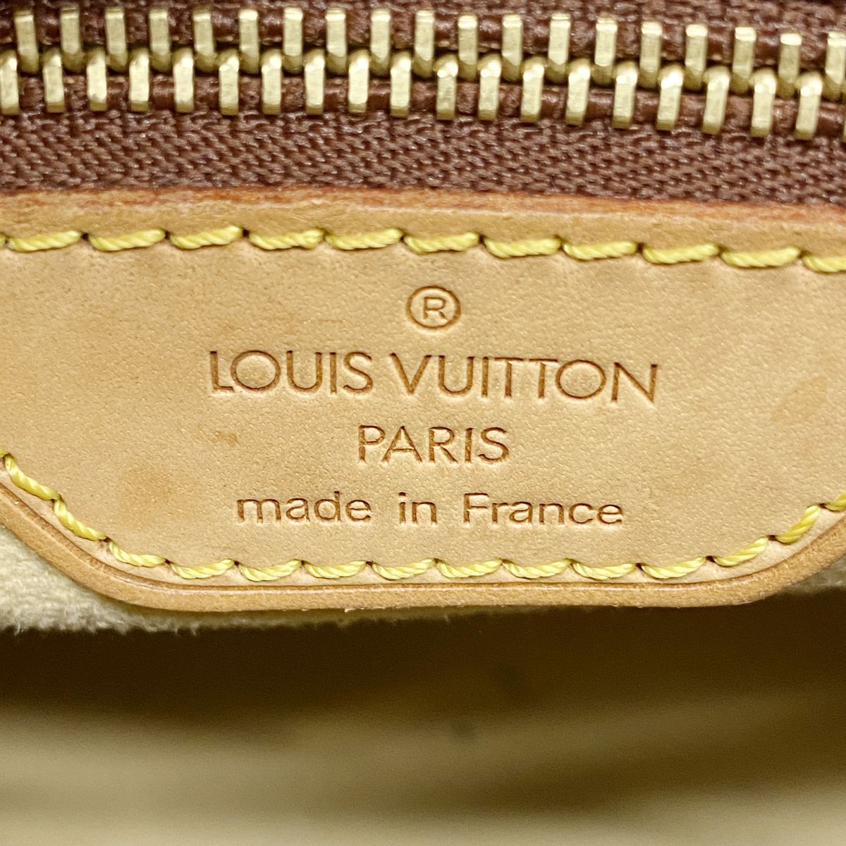 Louis Vuitton Shoulder Bag Monogram Looping MM Brown — view 5