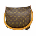 Louis Vuitton Shoulder Bag Monogram Looping MM Brown
