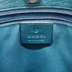 Gucci Tote Bag GG Supreme Brown Silver — view 5