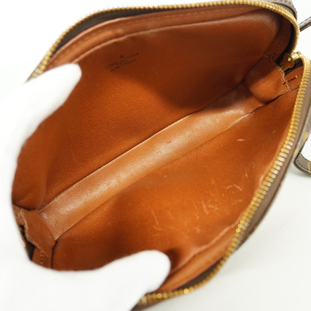 Louis Vuitton Shoulder Bag Monogram Pochette Marly Bandouliere Brown — view 4