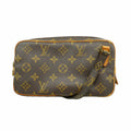 Louis Vuitton Shoulder Bag Monogram Pochette Marly Bandouliere Brown