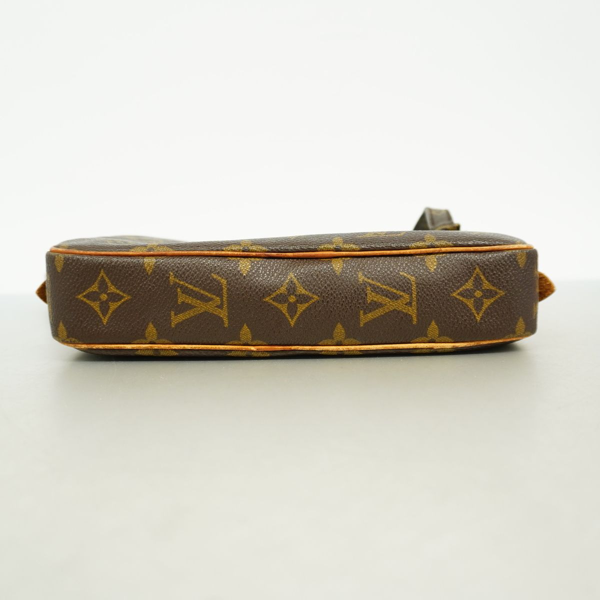 Louis Vuitton Shoulder Bag Monogram Pochette Marly Bandouliere Brown — view 3