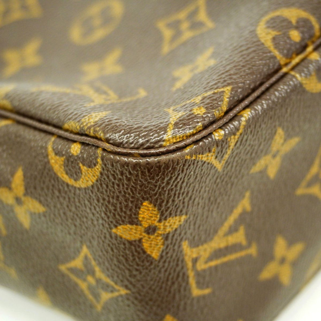 Louis Vuitton Pouch Monogram Trousse Twillet 28 Brown — view 6