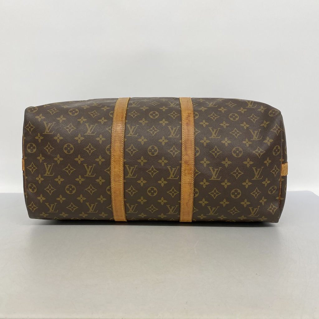 Louis Vuitton Boston Bag Monogram Keepall 50 Brown — view 3