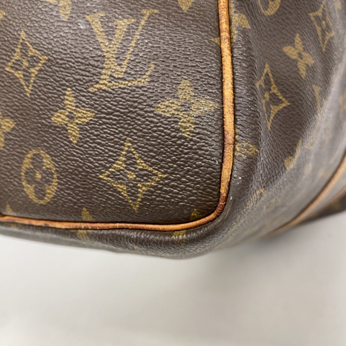 Louis Vuitton Boston Bag Monogram Keepall 50 Brown — view 6