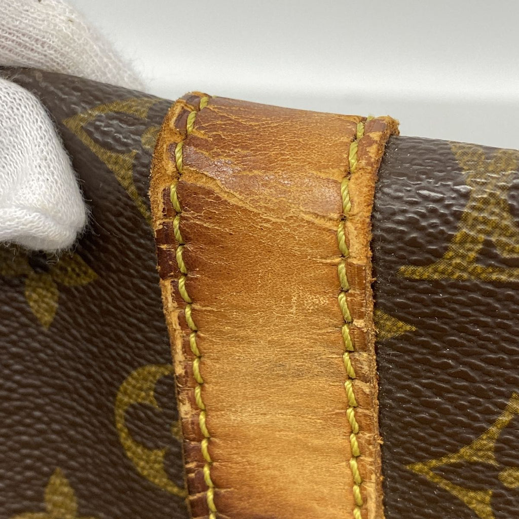 Louis Vuitton Boston Bag Monogram Keepall 50 Brown — view 8