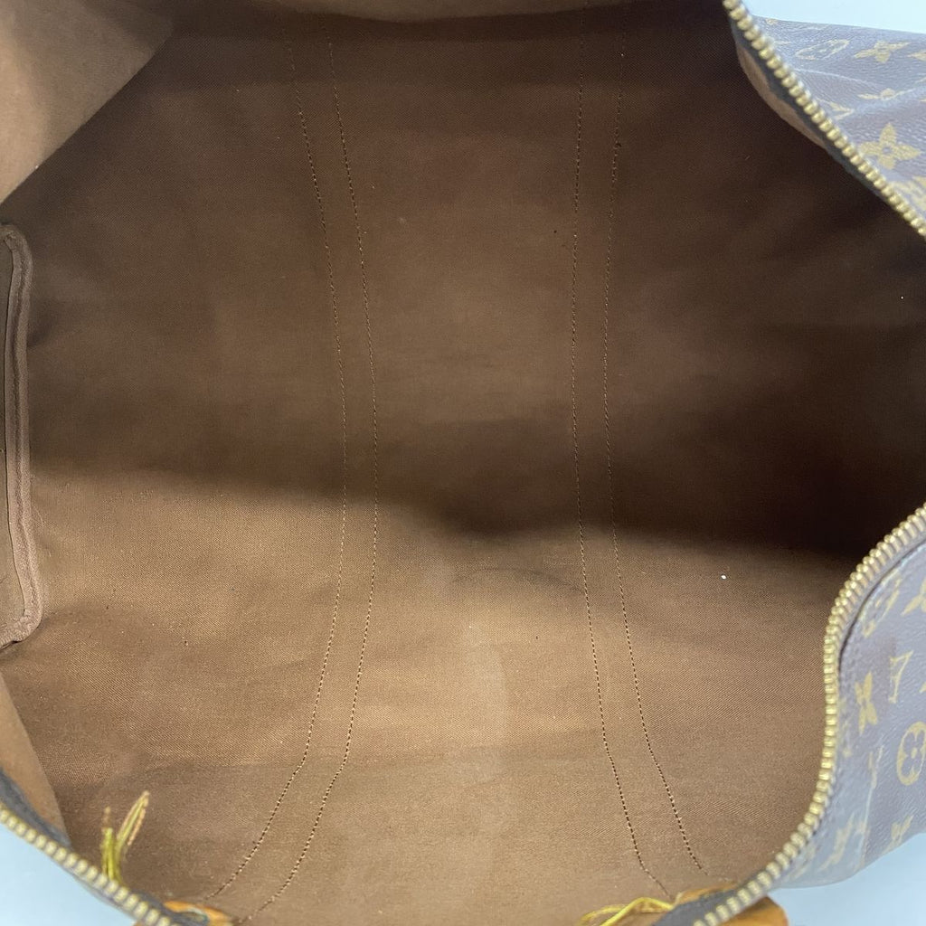Louis Vuitton Boston Bag Monogram Keepall 50 Brown — view 4