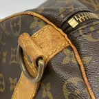 Louis Vuitton Boston Bag Monogram Keepall 50 Brown — view 7