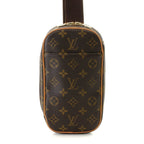 Louis Vuitton Pochette Gange Monogram Waist Bag Canvas