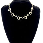 Gucci Vintage Horsebit Necklace Tom Ford Era 925 Sterling Silver — view 2