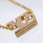 Louis Vuitton Bracelet LV Iconic Enamel Monogram Flower Brown Clair — view 4