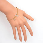Louis Vuitton Bracelet LV Iconic Enamel Monogram Flower Brown Clair — view 8