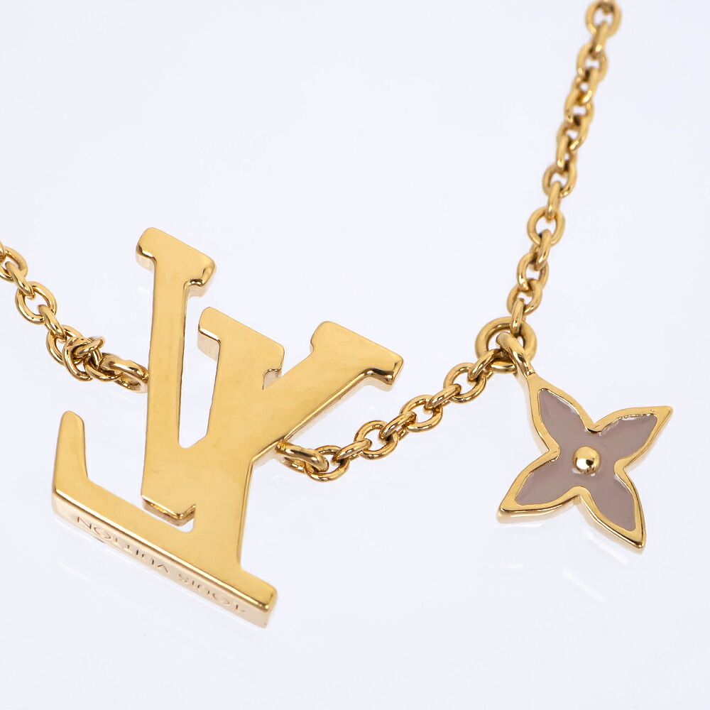 Louis Vuitton Bracelet LV Iconic Enamel Monogram Flower Brown Clair — view 5