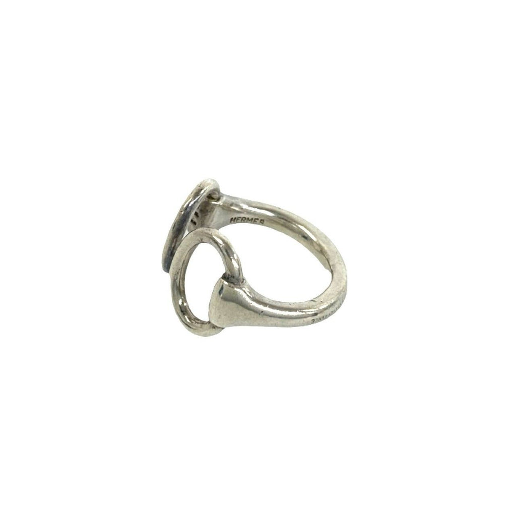 Hermes Vintage Nausicaa Ring 925 Sterling Silver — view 4