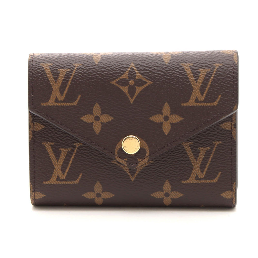 Louis Vuitton Portefeuille Victorine Monogram Fuchsia Trifold Wallet