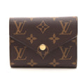 Louis Vuitton Portefeuille Victorine Monogram Fuchsia Trifold Wallet