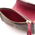 Louis Vuitton Portefeuille Victorine Monogram Fuchsia Trifold Wallet — view 6