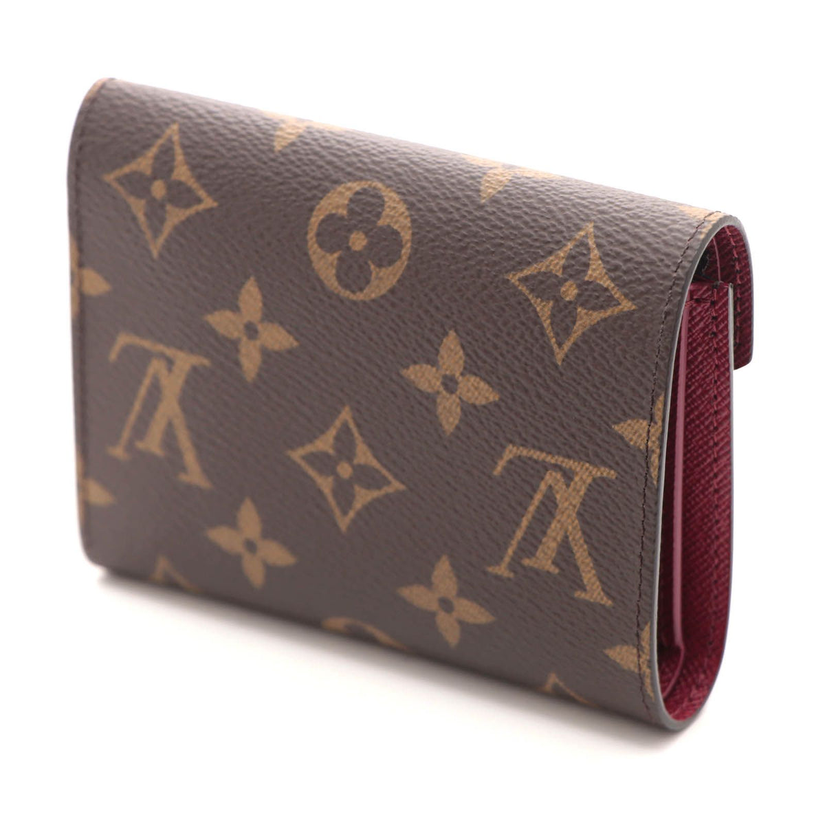 Louis Vuitton Portefeuille Victorine Monogram Fuchsia Trifold Wallet — view 2