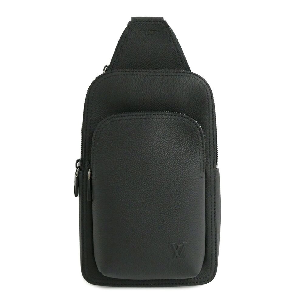 Louis Vuitton Avenue Sling Bag PM LV Aerogram Noir Calfskin