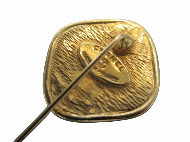 Chanel Cambon Line Stick Pin Brooch Vintage — view 4