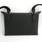 Hermes Vide Poche Bag Black Silver Crossbody — view 2