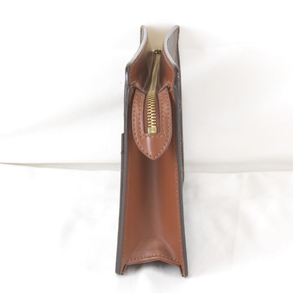 Louis Vuitton Monogram Pochette Homme Second Bag Canvas Brown — view 4
