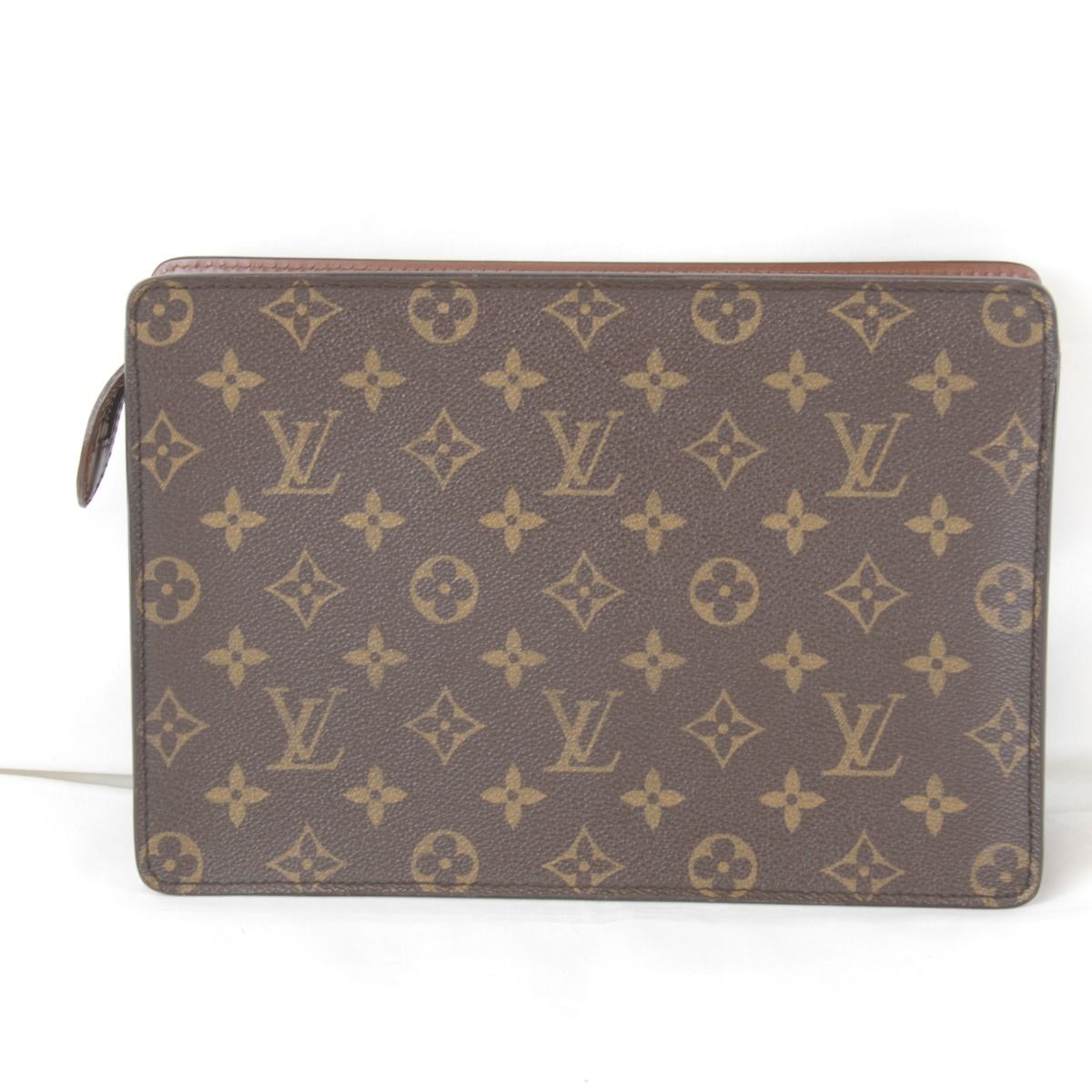Louis Vuitton Monogram Pochette Homme Second Bag Canvas Brown — view 3