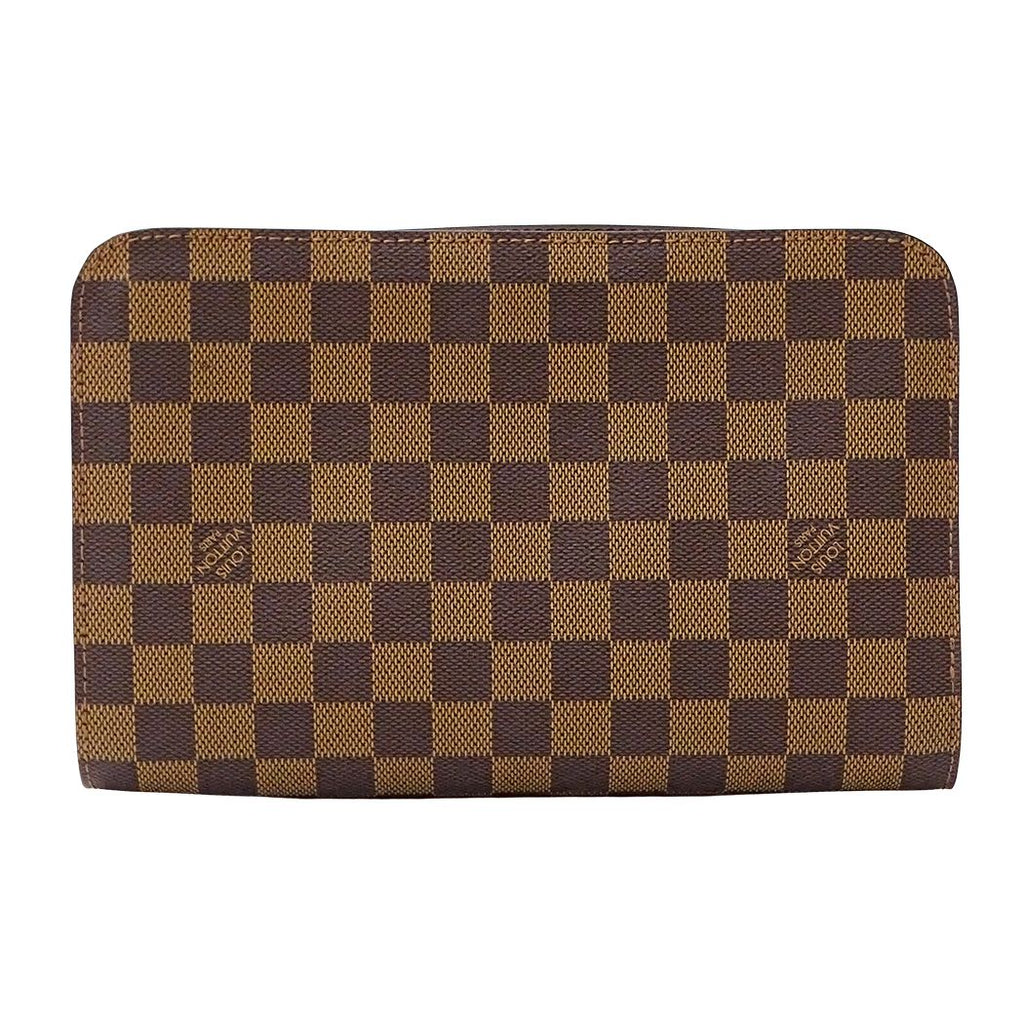 Louis Vuitton Damier Clutch Saint Louis Brown — view 2