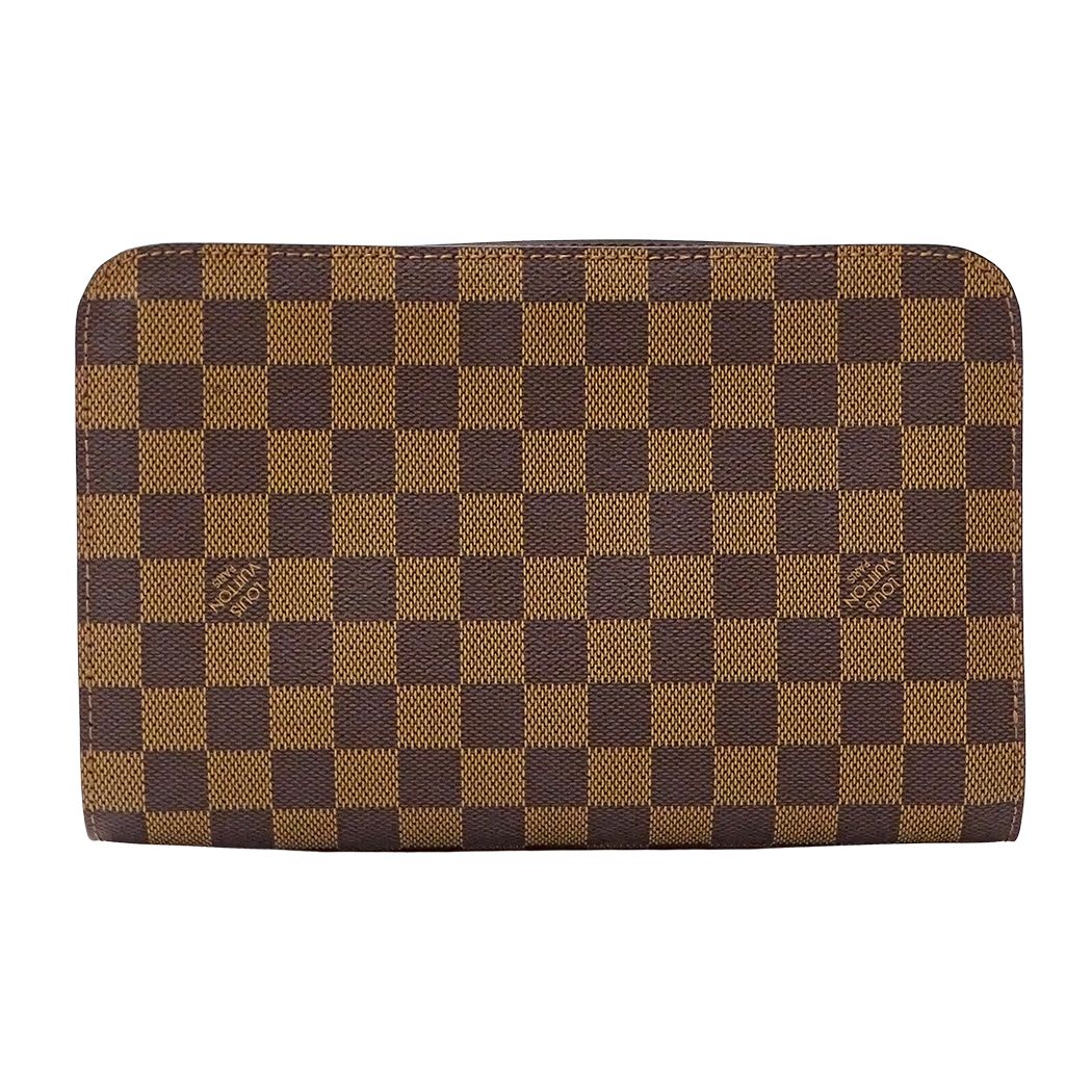 Louis Vuitton Damier Clutch Saint Louis Brown — view 2