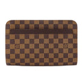 Louis Vuitton Damier Clutch Saint Louis Brown