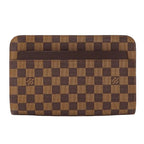 Louis Vuitton Damier Clutch Saint Louis Brown