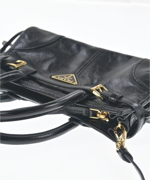Prada Bonnie Leather Mini Handbag — view 7