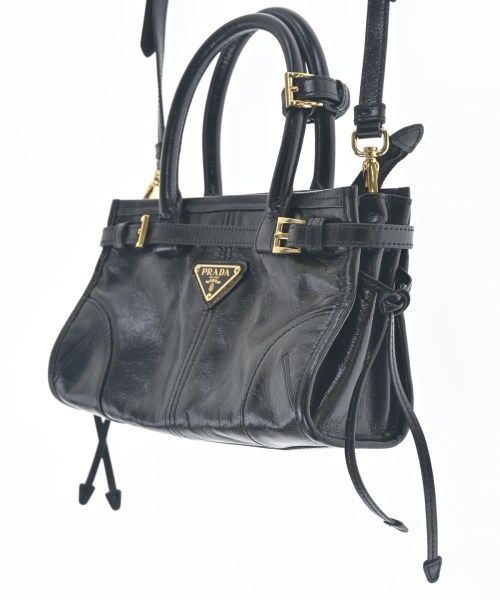 Prada Bonnie Leather Mini Handbag — view 8