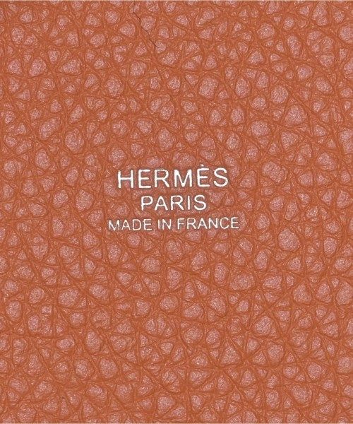 Hermes Picotin Lock PM 18 Taurillon Clemence Orange Gold Handbag — view 6