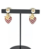 Dior Pearl Earrings Gold