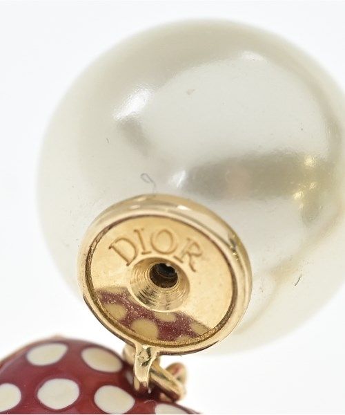Dior Pearl Earrings Gold — view 6