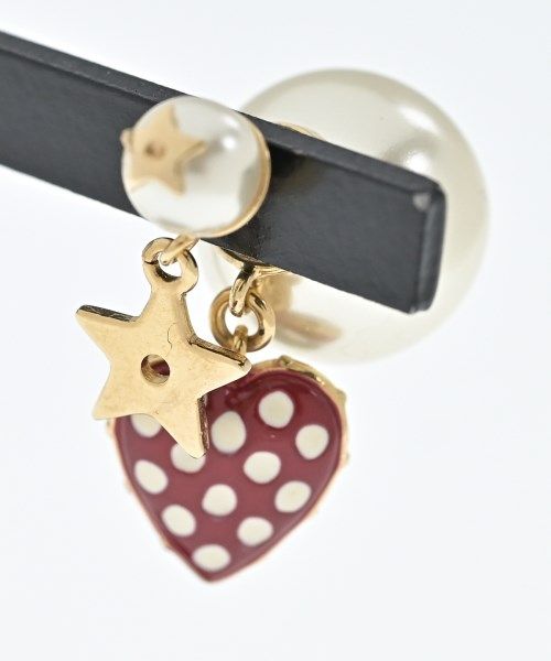 Dior Pearl Earrings Gold — view 4