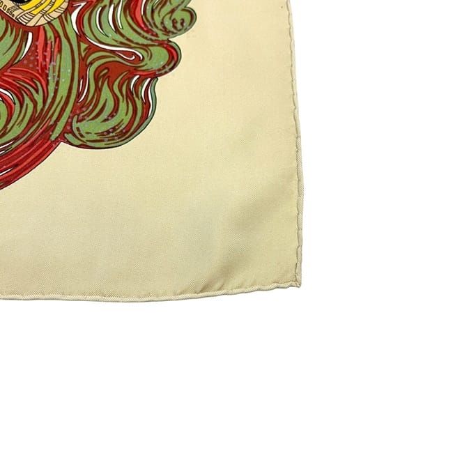 Hermes Scarf Carre 90 As the Silk Goes Gold Large — view 4