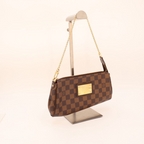 Louis Vuitton Sophie 2-Way Handbag Bag Leather Damier Brown