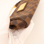 Louis Vuitton Sophie 2-Way Handbag Bag Leather Damier Brown — view 3