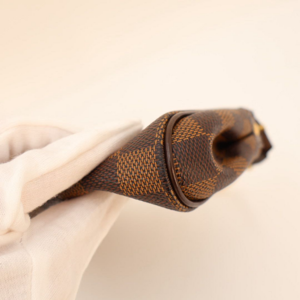Louis Vuitton Sophie 2-Way Handbag Bag Leather Damier Brown — view 8