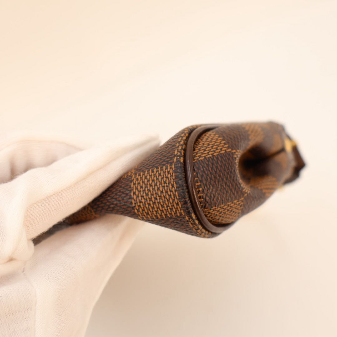 Louis Vuitton Sophie 2-Way Handbag Bag Leather Damier Brown — view 8